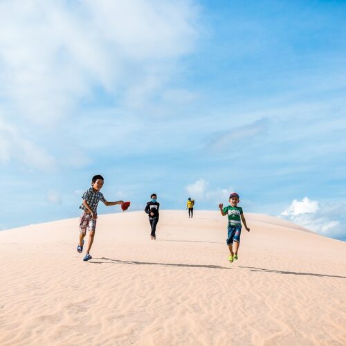 Niños verano pixabay