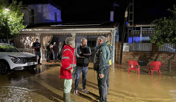 La Borrasca ‘Claudia’ obliga a evacuar dos bloques de pisos en Espiel y desata una veintena de rescates en la provincia de Córdoba