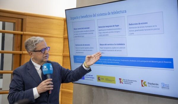 Espiel modernizará su gestión del agua gracias a la inversión de 10,2 millones de la Diputación para la digitalización rural