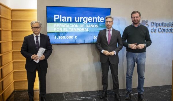 Villaharta, entre los municipios prioritarios del plan de urgencia de la Diputación para reparar los daños del temporal