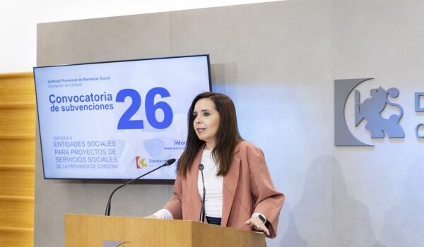 El IPBS destina 700.000 euros para fortalecer el tejido social y la inclusión en la provincia de Córdoba