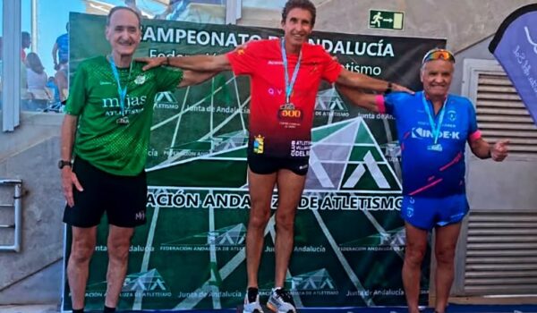 El atleta espeleño José Antonio Fernández se corona Campeón de Andalucía en Estepona