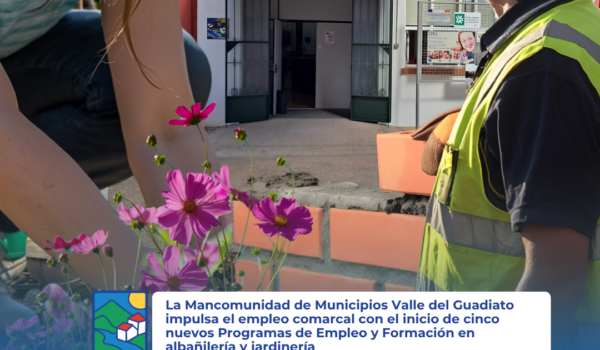 El Valle del Guadiato impulsa el empleo regional con 75 plazas en nuevos programas de formación y trabajo