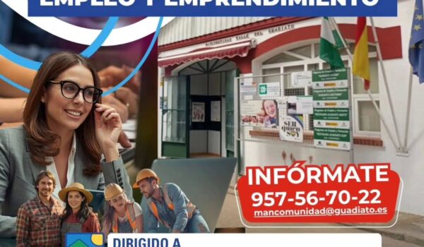 La Mancomunidad del Valle del Guadiato convoca nuevas subvenciones para el fomento del empleo y el emprendimiento