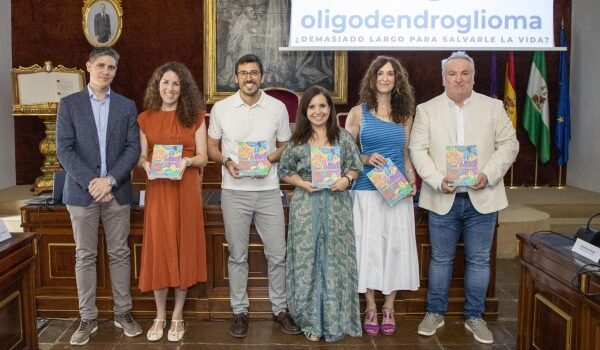 La Diputación de Córdoba acoge la presentación del libro solidario ‘Visi, mi mariposa de colores’ para financiar la investigación del cáncer cerebral