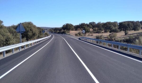La Junta de Andalucía refuerza la seguridad en el Valle de los Pedroches con la rehabilitación de la carretera A-435