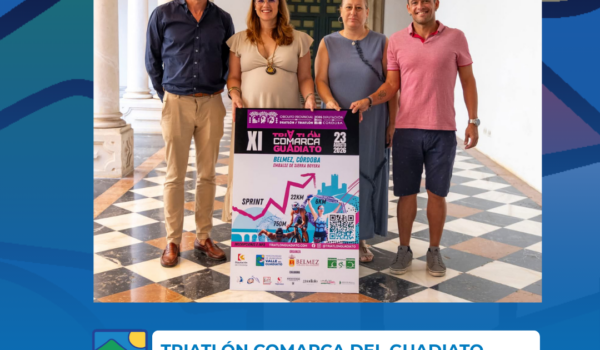 Presentada la XI edición del Triatlón Comarca del Guadiato en Belmez