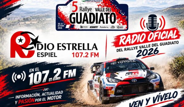 Radio Estrella Espiel se convierte en la emisora oficial del 5º Rallye Valle del Guadiato