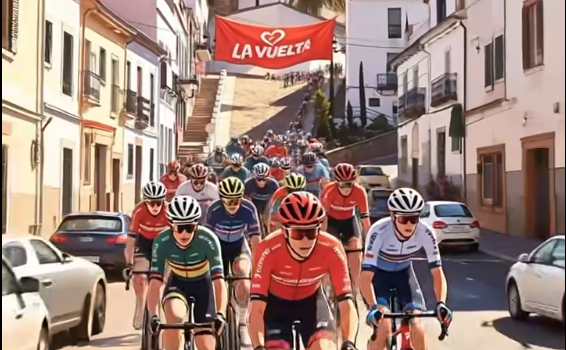 Espiel se prepara para el paso de la Vuelta Ciclista a España 2026 este domingo
